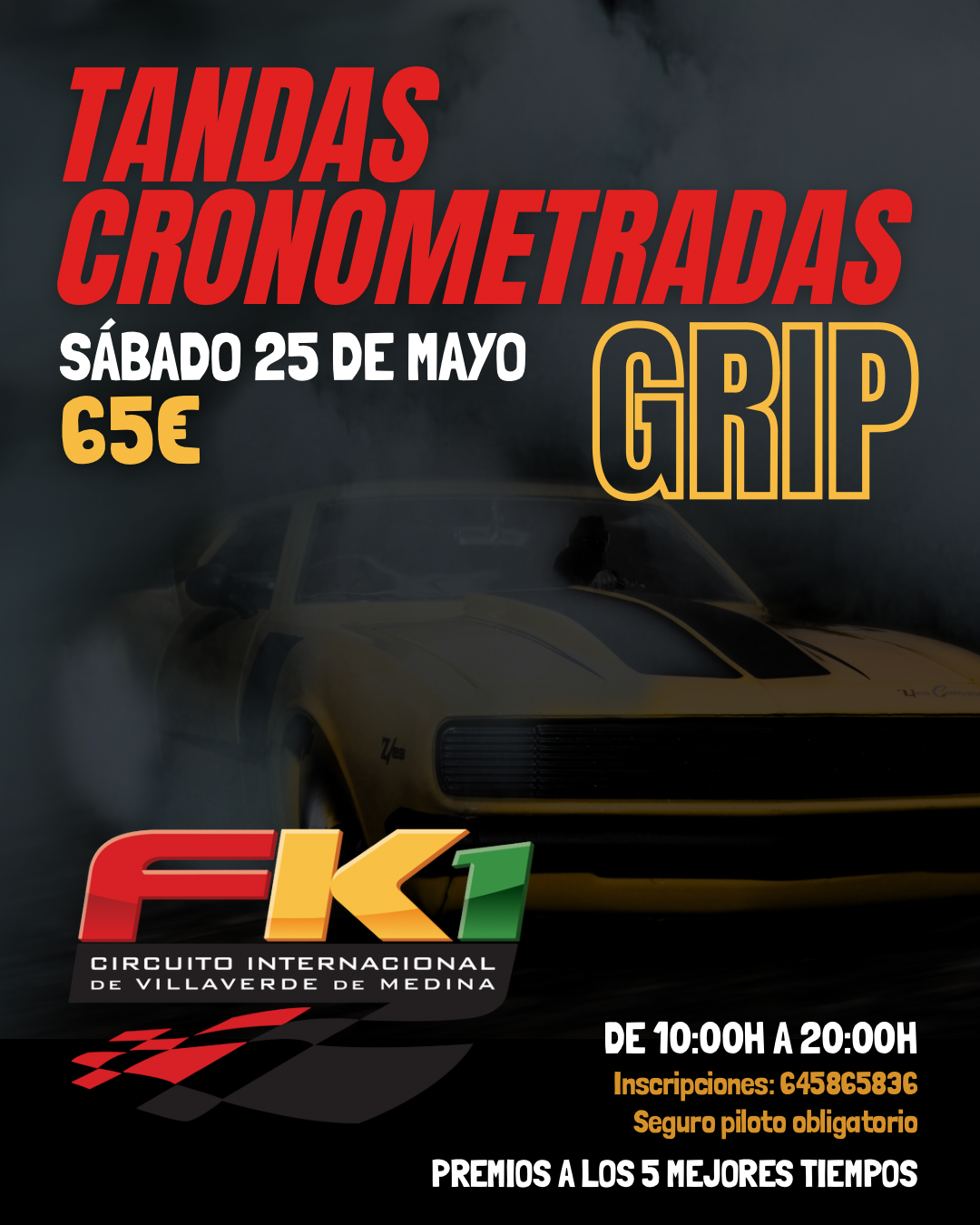 TANDAS CRONOMETRADAS GRIP 2024